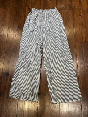 Classic Blue & White Striped Pajama Pants - Women's Sleepwear